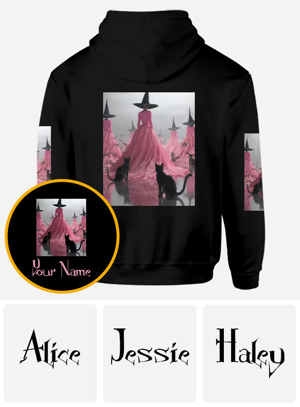 Purple Witch - Personalized Witch All Over Shirt