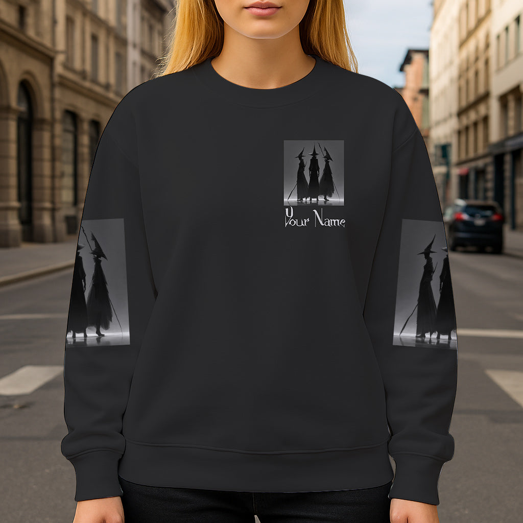 Purple Witch - Personalized Witch All Over Shirt