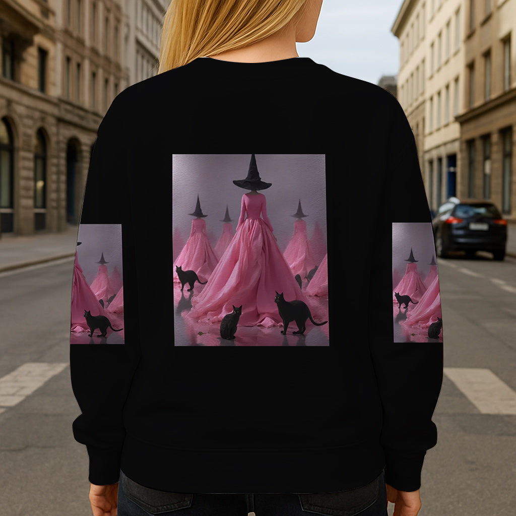 Purple Witch - Personalized Witch All Over Shirt