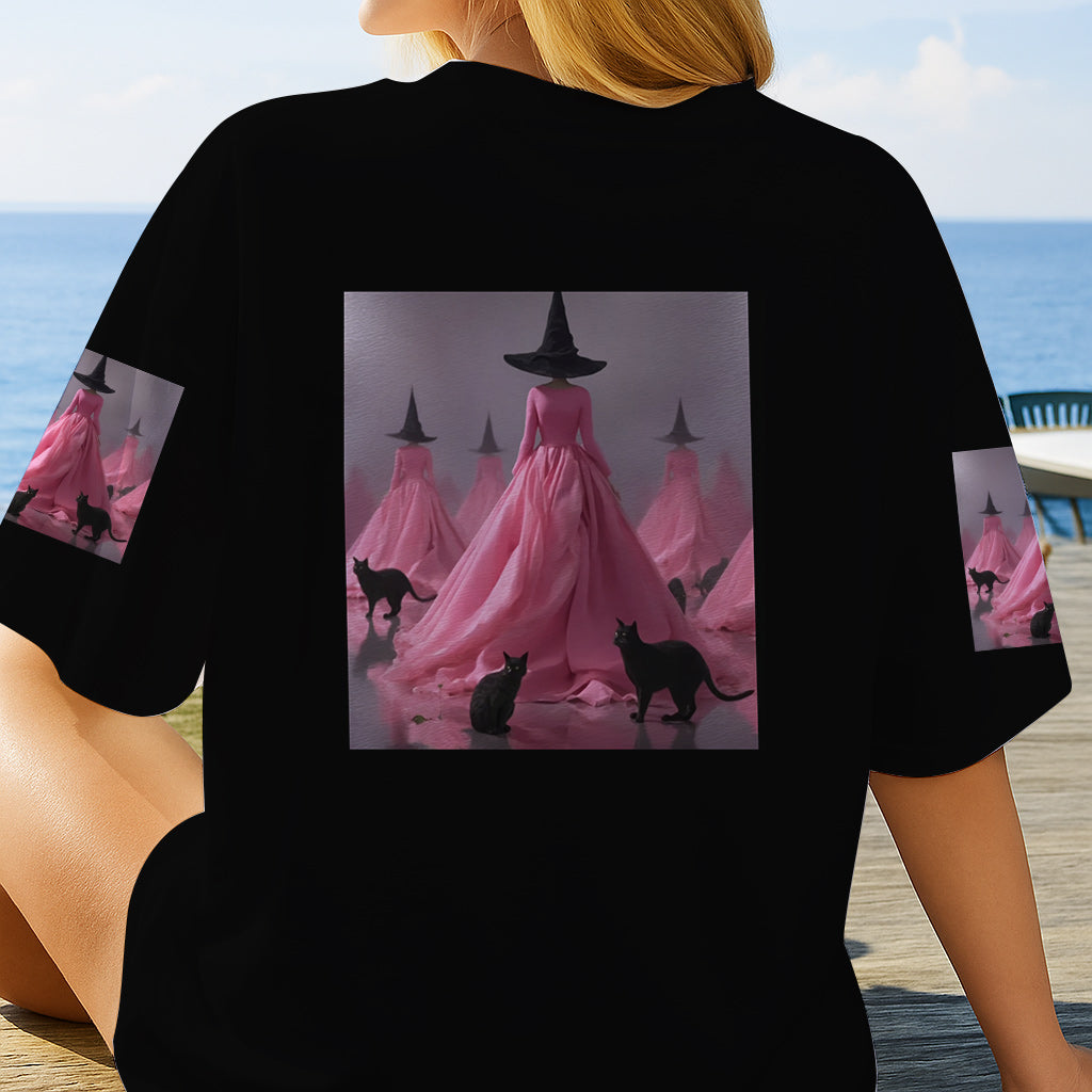 Purple Witch - Personalized Witch All Over Shirt