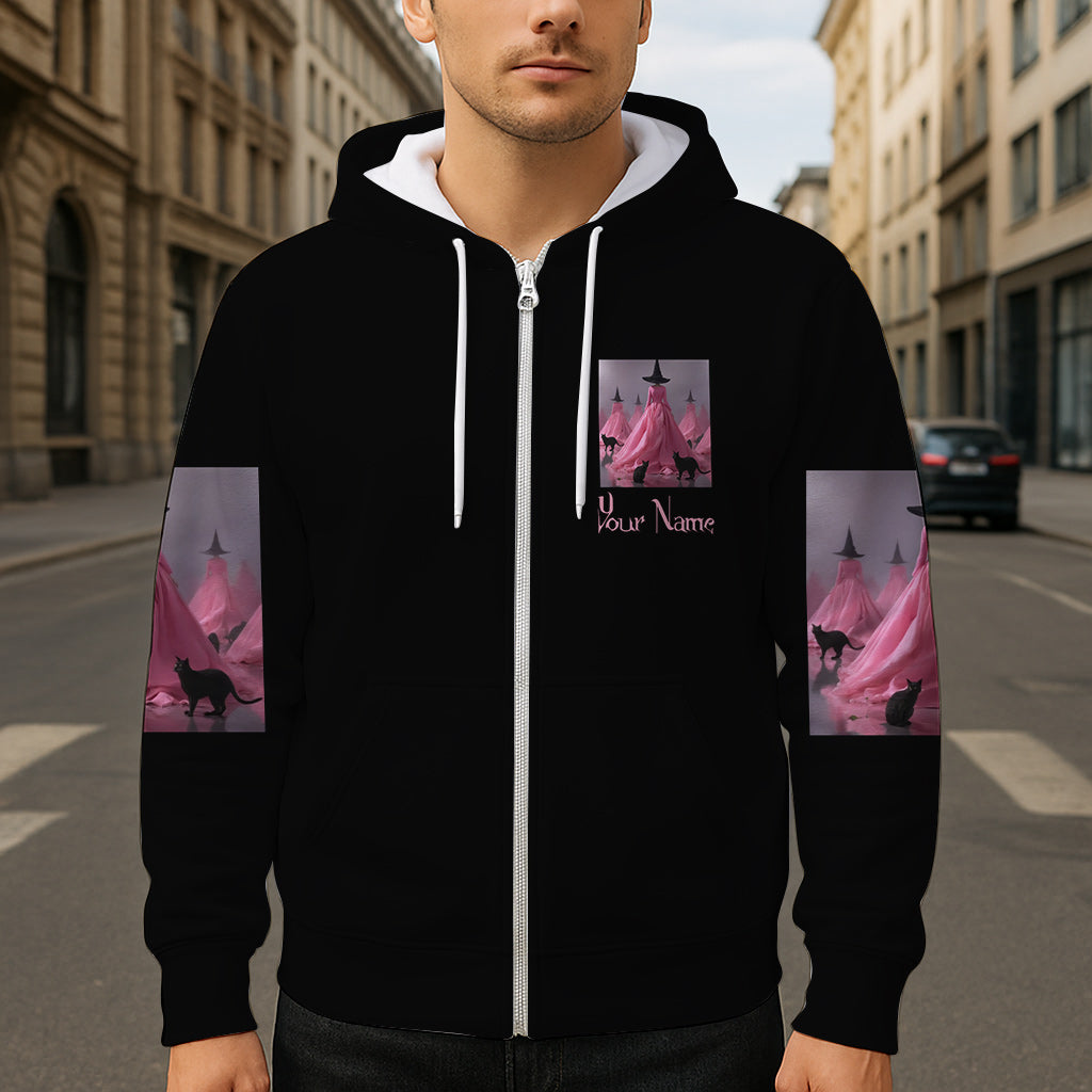 Purple Witch - Personalized Witch All Over Shirt