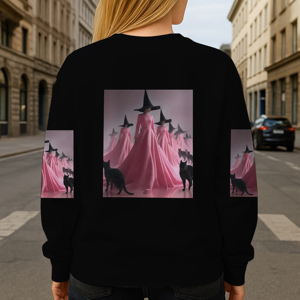 Purple Witch - Personalized Witch All Over Shirt