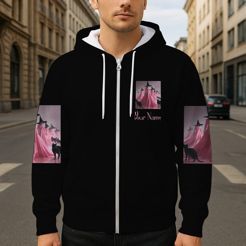 Purple Witch - Personalized Witch All Over Shirt