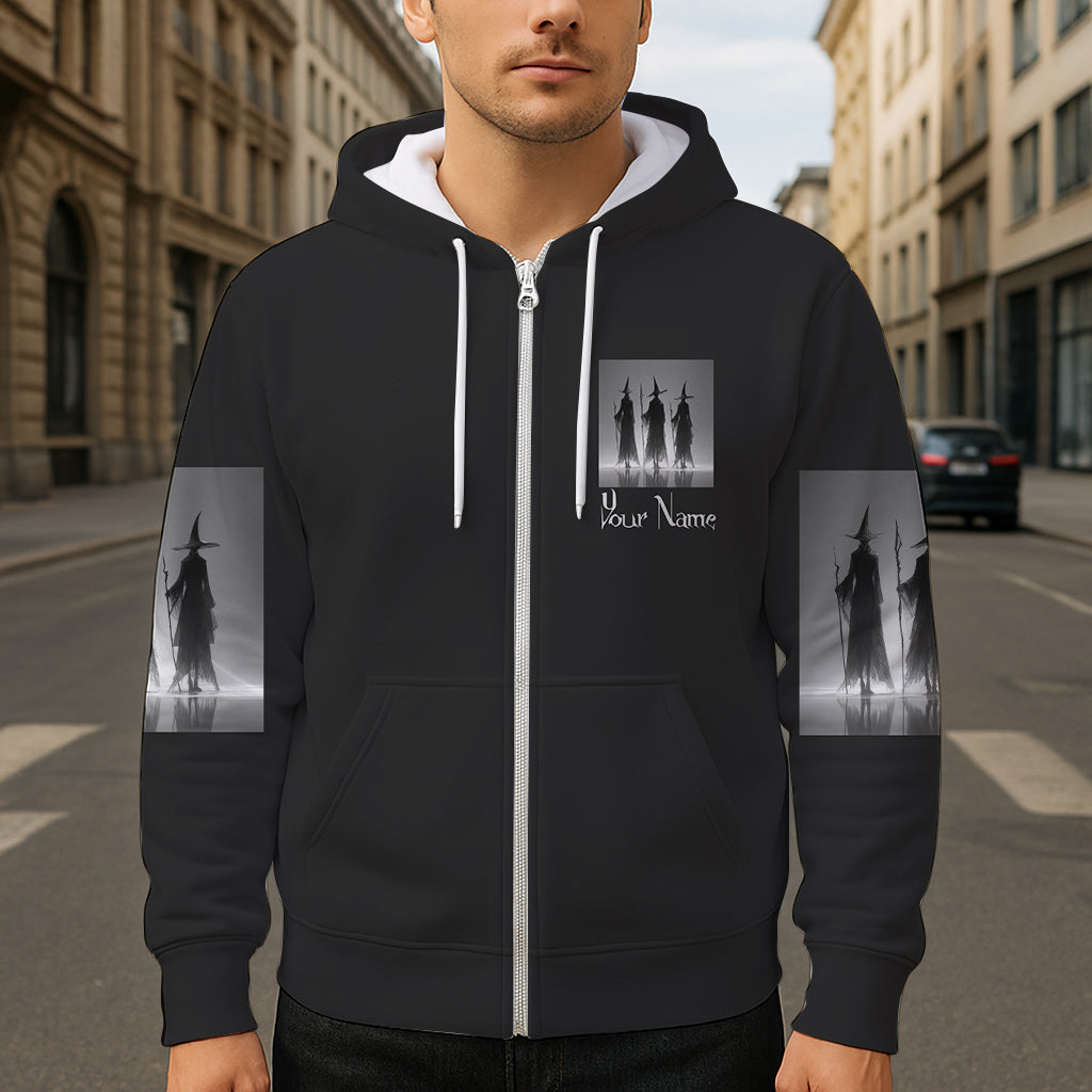 Purple Witch - Personalized Witch All Over Shirt