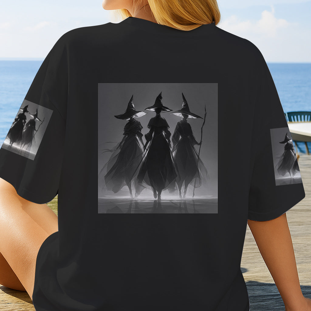 Purple Witch - Personalized Witch All Over Shirt