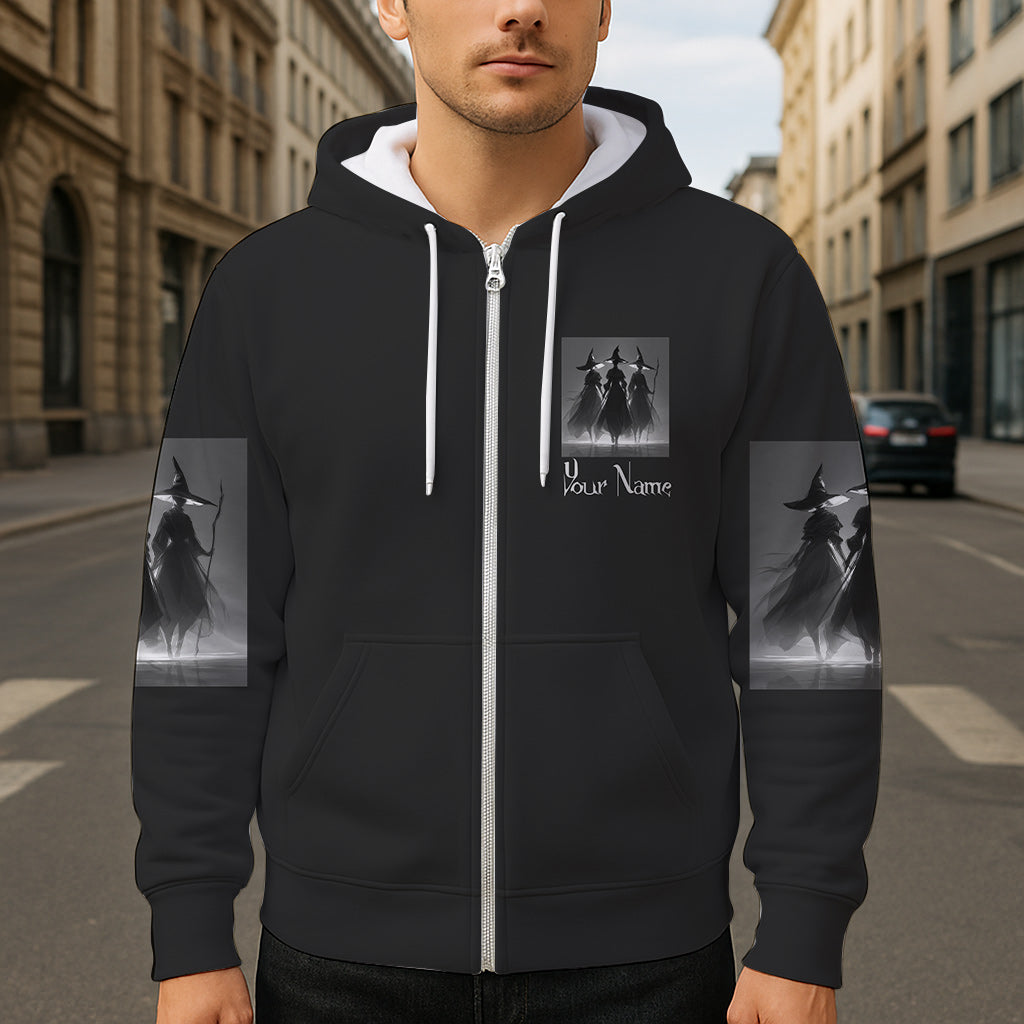 Purple Witch - Personalized Witch All Over Shirt