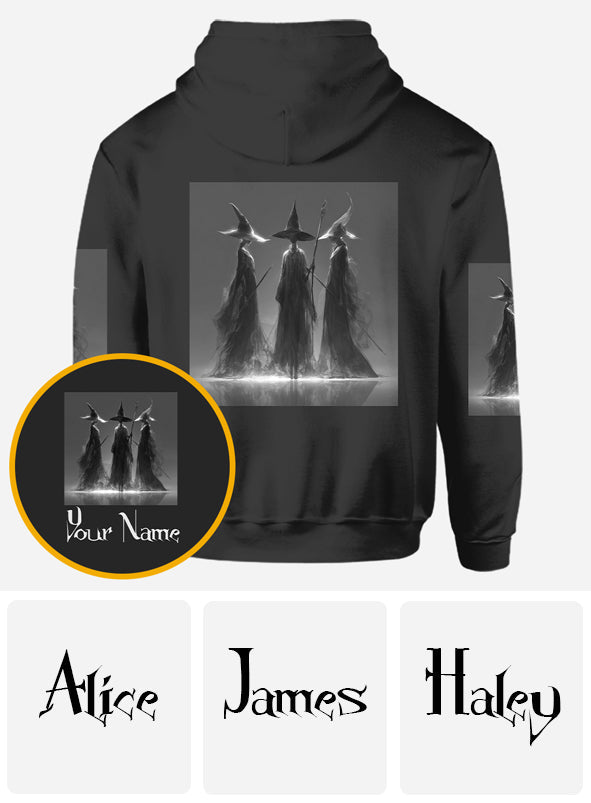 Purple Witch - Personalized Witch All Over Shirt