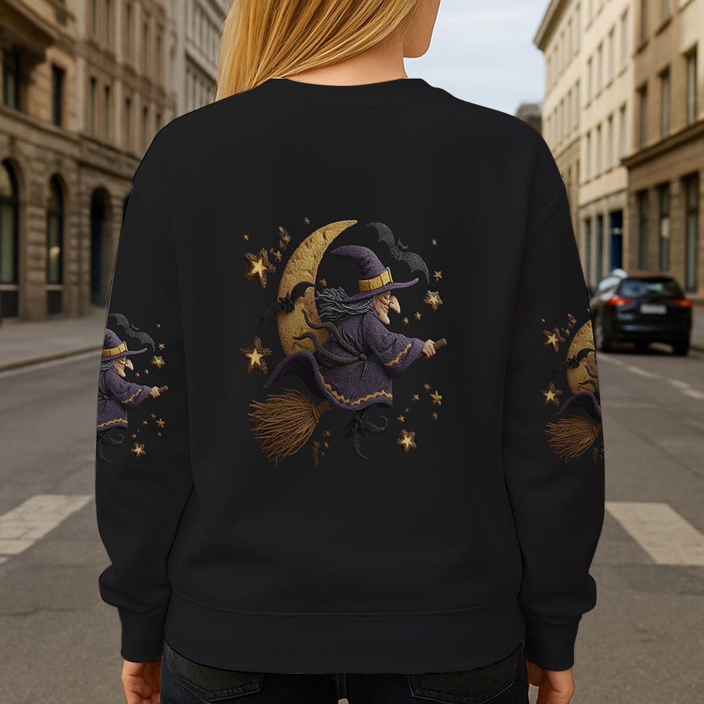 Purple Witch - Personalized Witch All Over Shirt