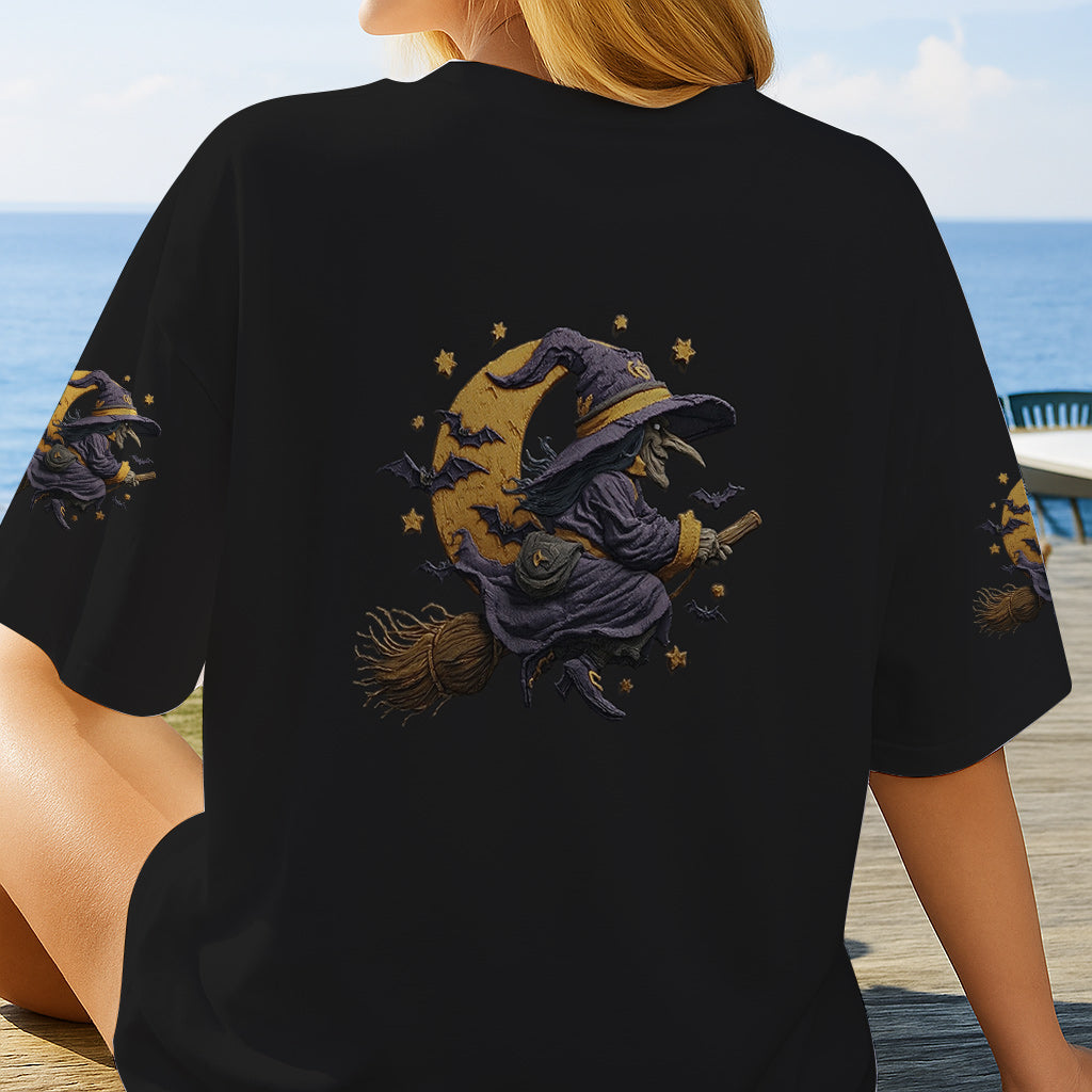 Purple Witch - Personalized Witch All Over Shirt