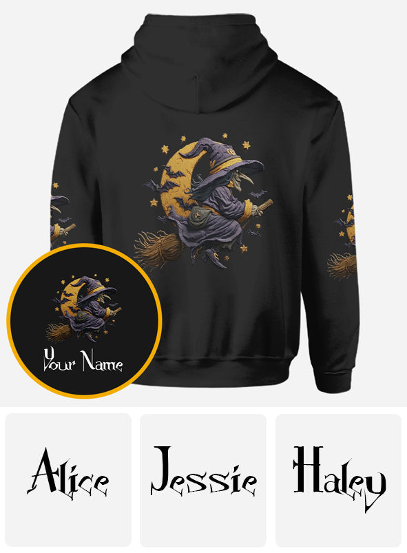 Purple Witch - Personalized Witch All Over Shirt