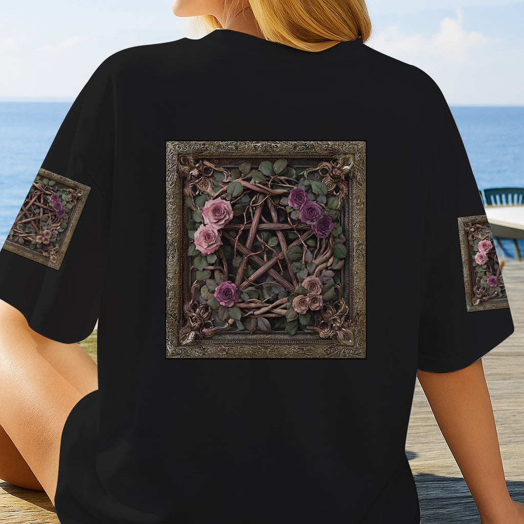 Purple Witch - Personalized Witch All Over Shirt