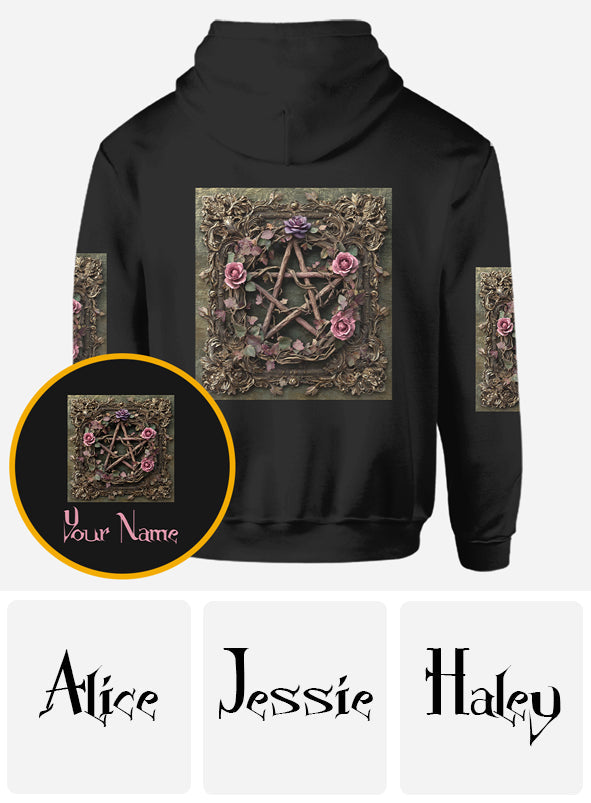 Purple Witch - Personalized Witch All Over Shirt