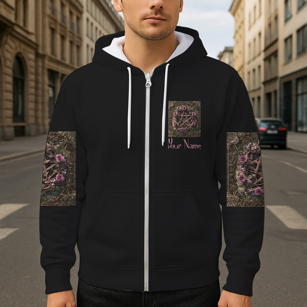 Purple Witch - Personalized Witch All Over Shirt