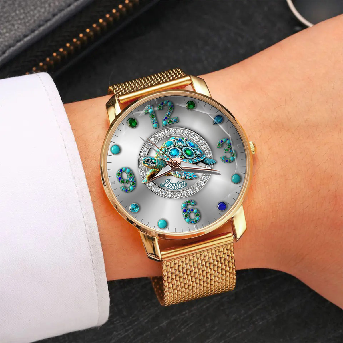 Love Turtle - Personalized Turtle Women Hand Watch