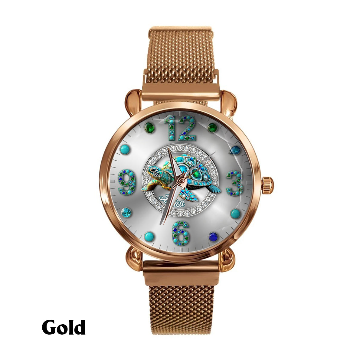 Love Turtle - Personalized Turtle Women Hand Watch