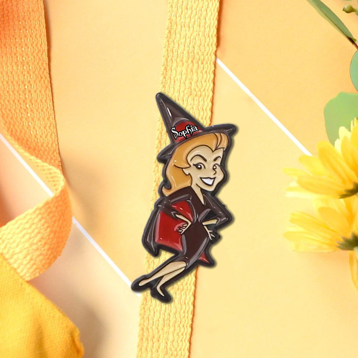 Magical Witch - Personalized Witch Pin