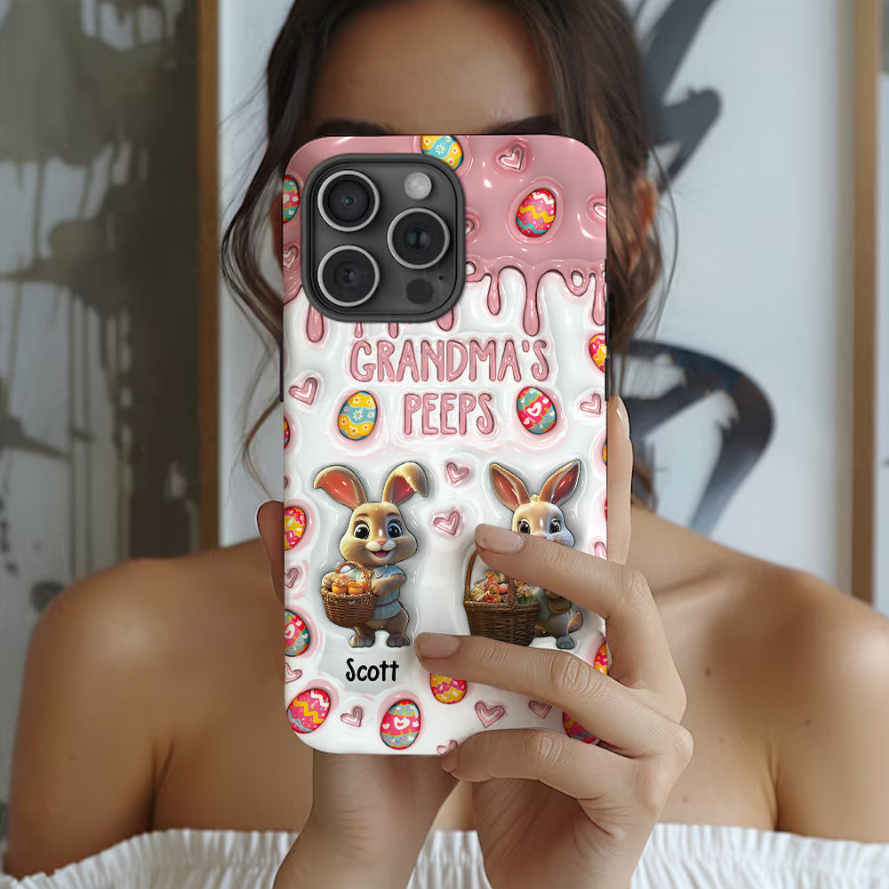 Grandma's Peeps - Personalized Grandma Full Print Phone Case