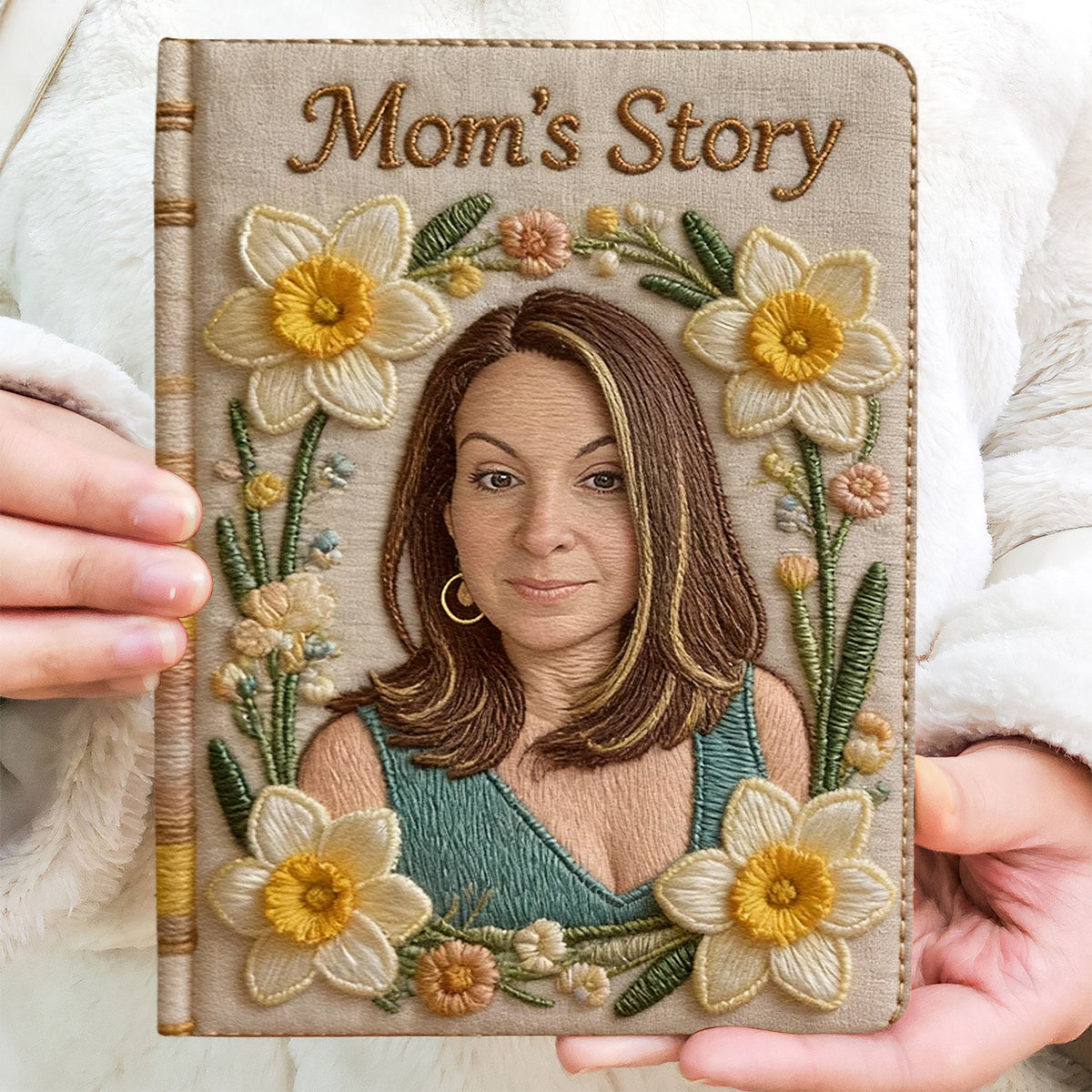 Mom's Story - Personalized Mother Leather Journal