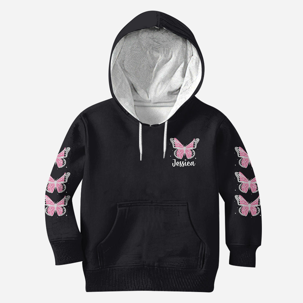Be Yourself - Personalized Butterfly Hoodie and Leggings