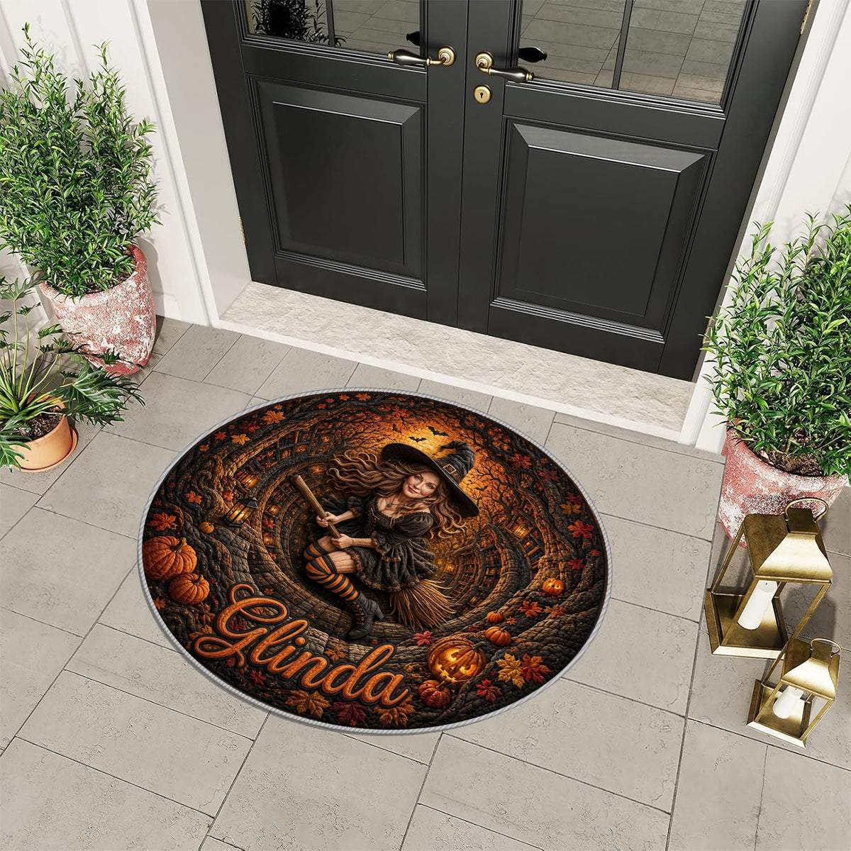 Be A Witch - Personalized Witch Non-Slip Tufted Rug
