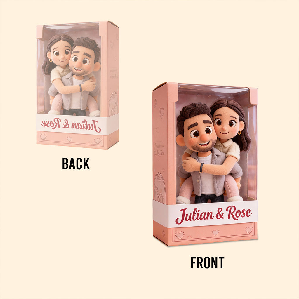 I Love You - Personalized Couple Custom Shaped Acrylic Plaque