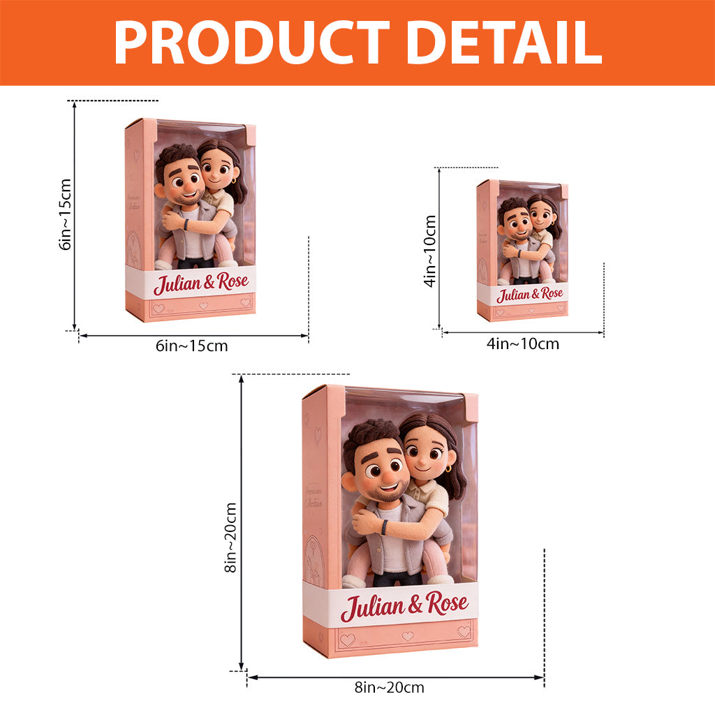 I Love You - Personalized Couple Custom Shaped Acrylic Plaque