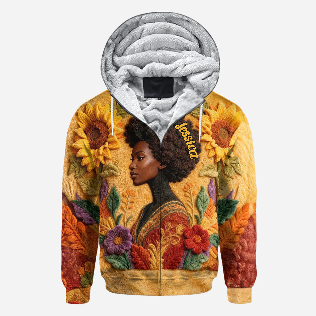 Black Queen - Personalized African American All Over Shirt