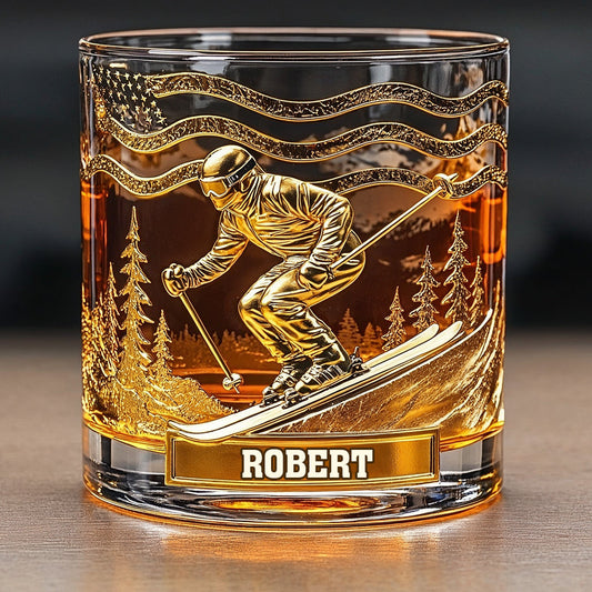 Ski Master - Personalized Skiing Whiskey Glass