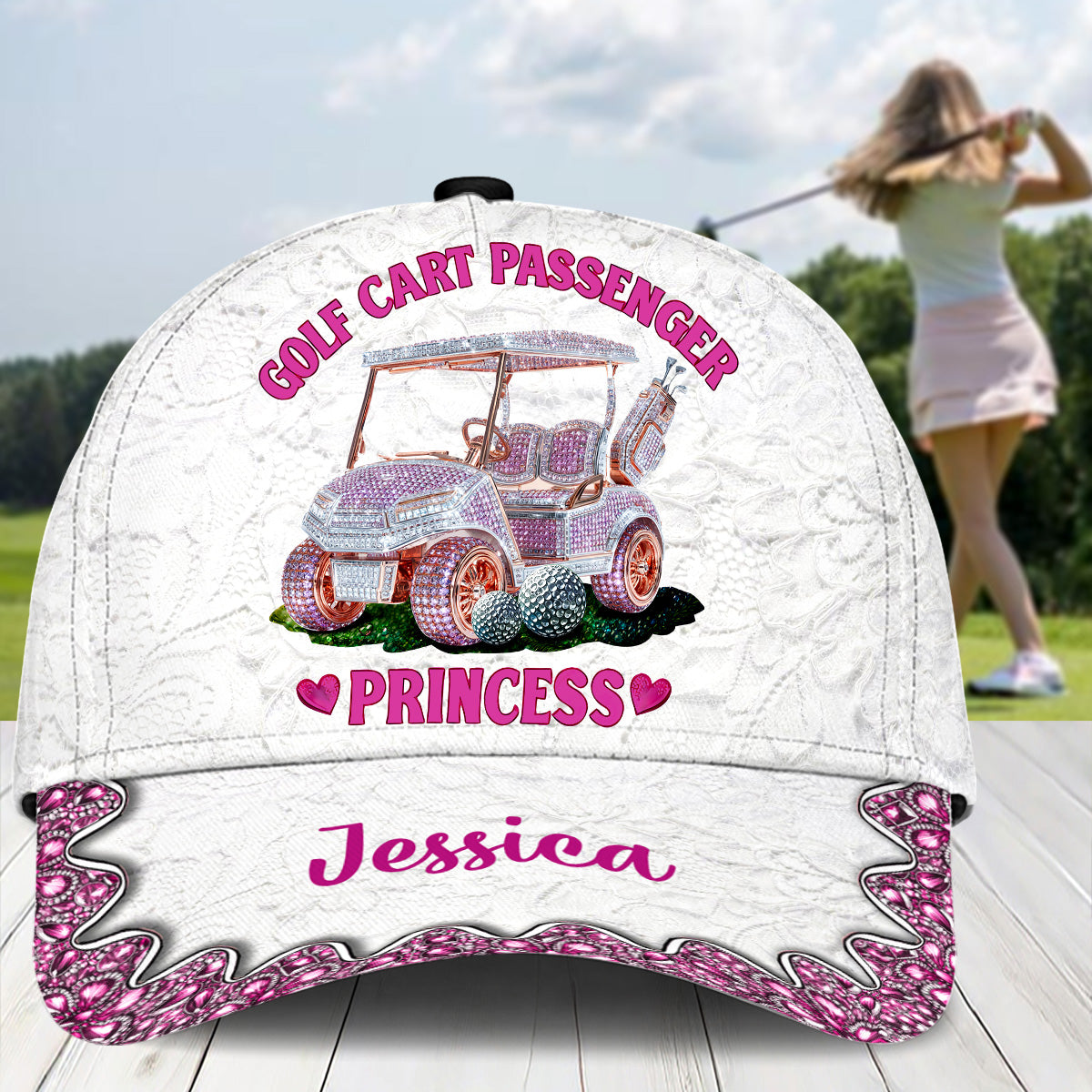 Passenger Princess - Personalized Golf Classic Cap