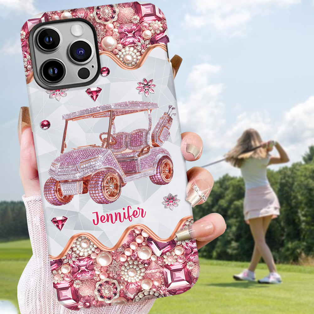 Goft Cart - Personalized Golf Full Print Phone Case