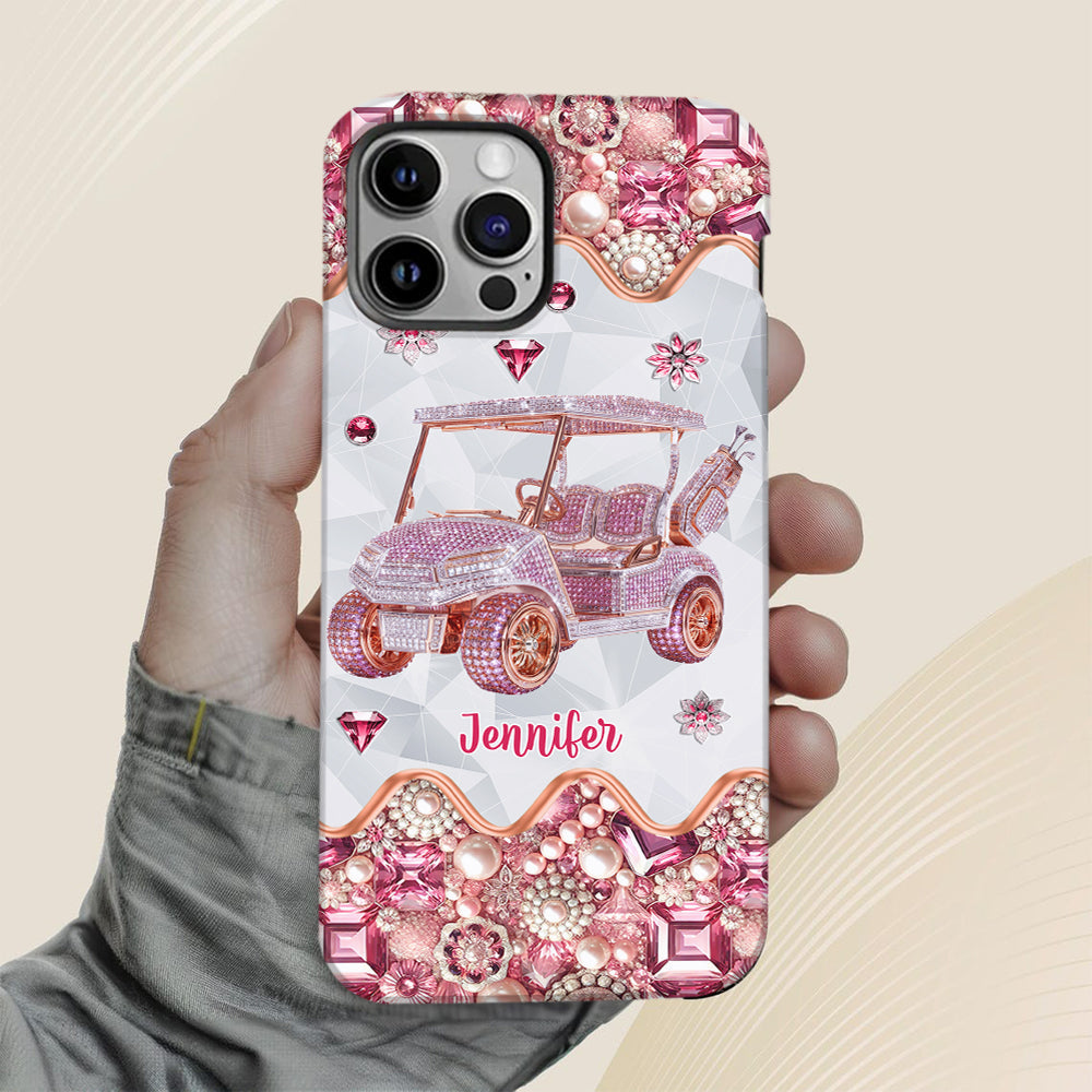 Goft Cart - Personalized Golf Full Print Phone Case