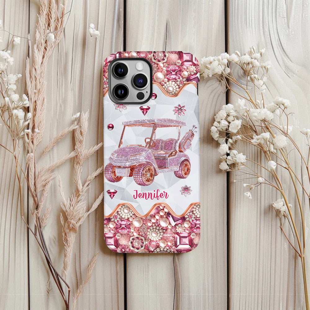 Goft Cart - Personalized Golf Full Print Phone Case