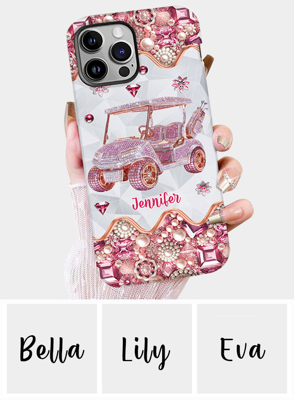 Goft Cart - Personalized Golf Full Print Phone Case