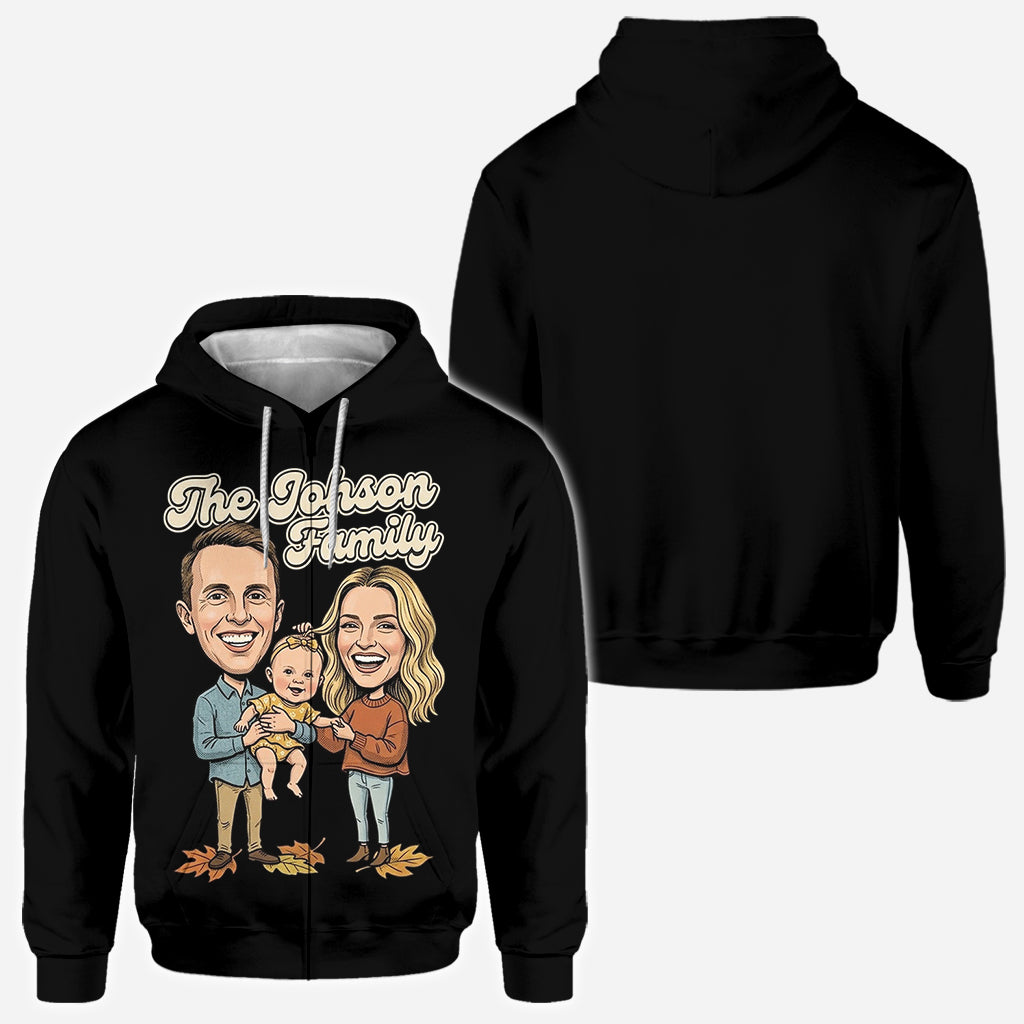 Father Gift, Family Matching Shirt - Personalized Father All Over Shirt