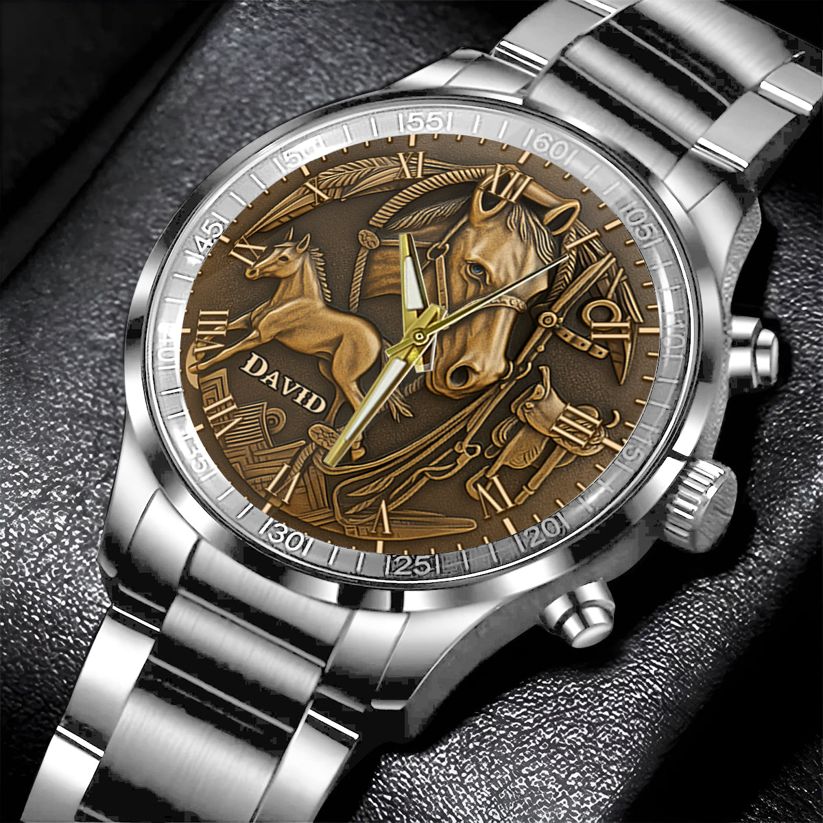 Timeless Equine - Personalized Horse Hand Watch