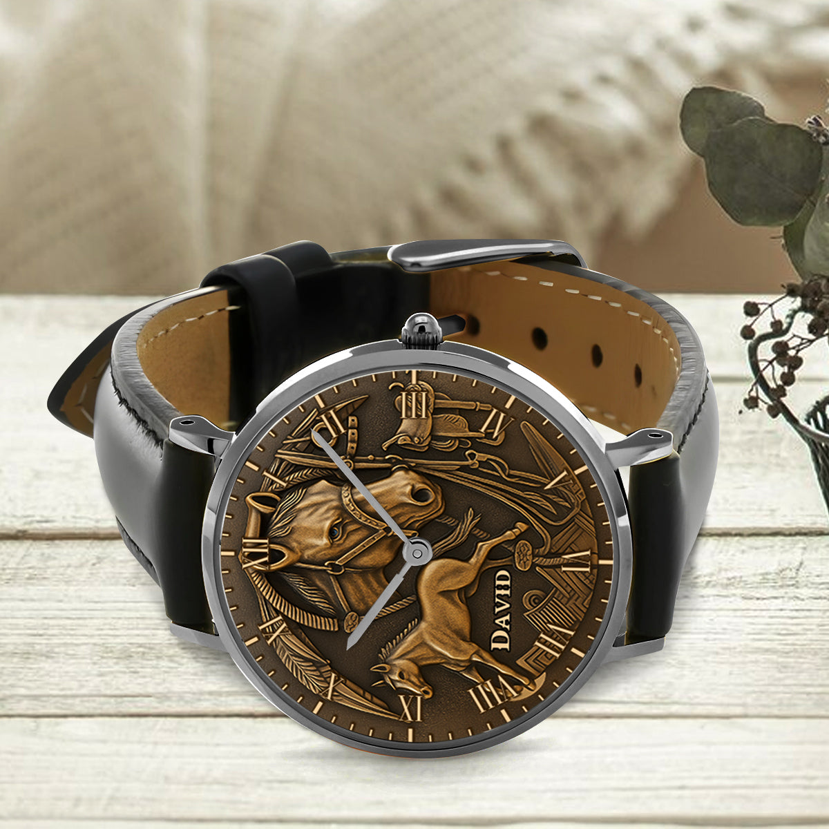Timeless Equine - Personalized Horse Hand Watch