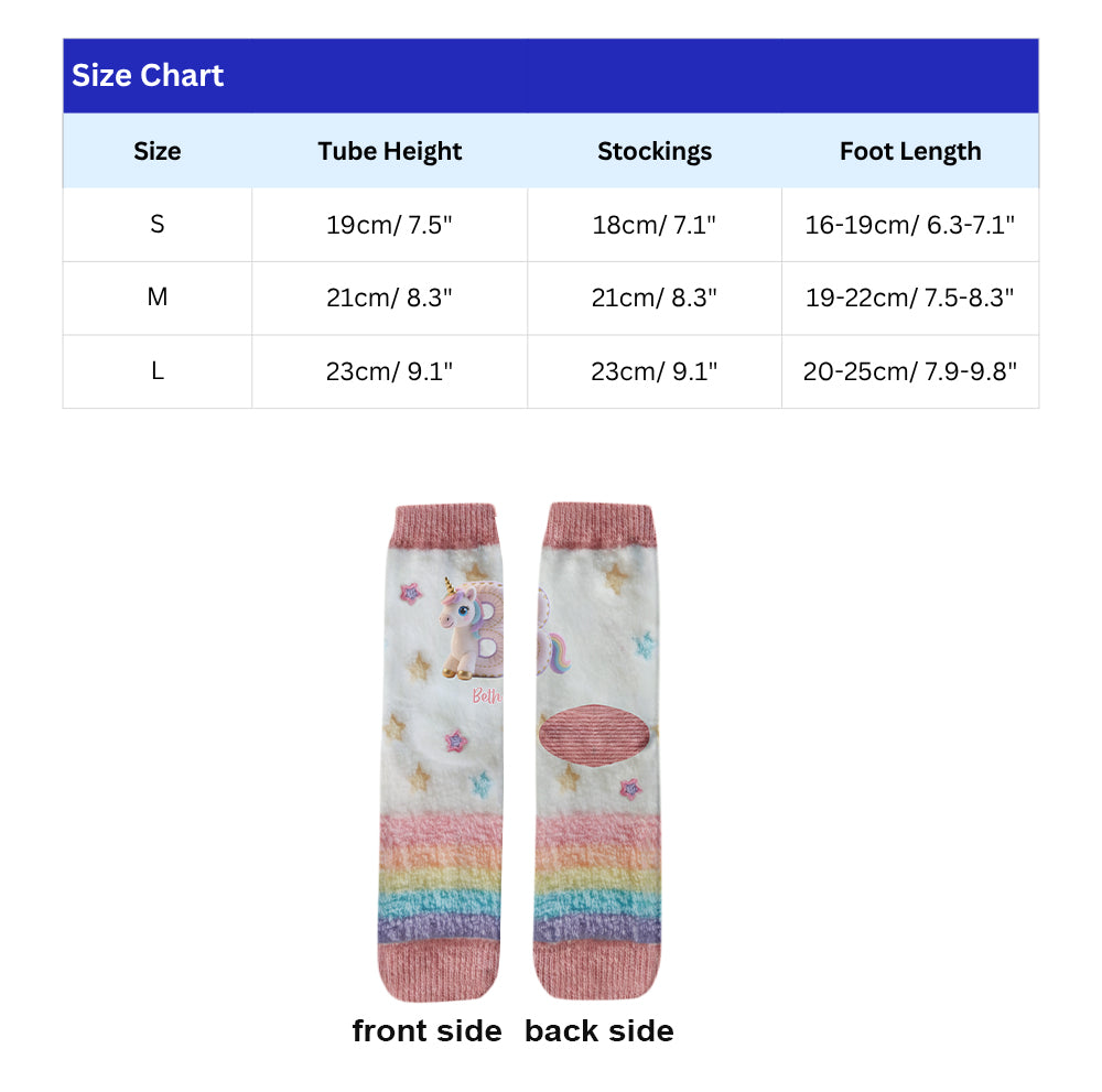 Magical Unicorn - Personalized Kid Kid Socks