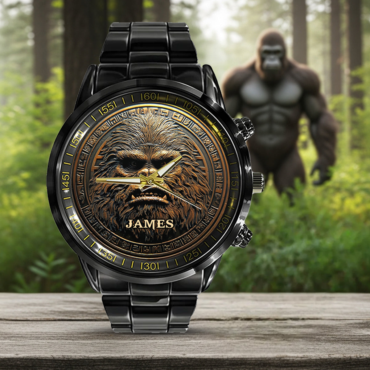 Sasquatch - Personalized Hiking Hand Watch