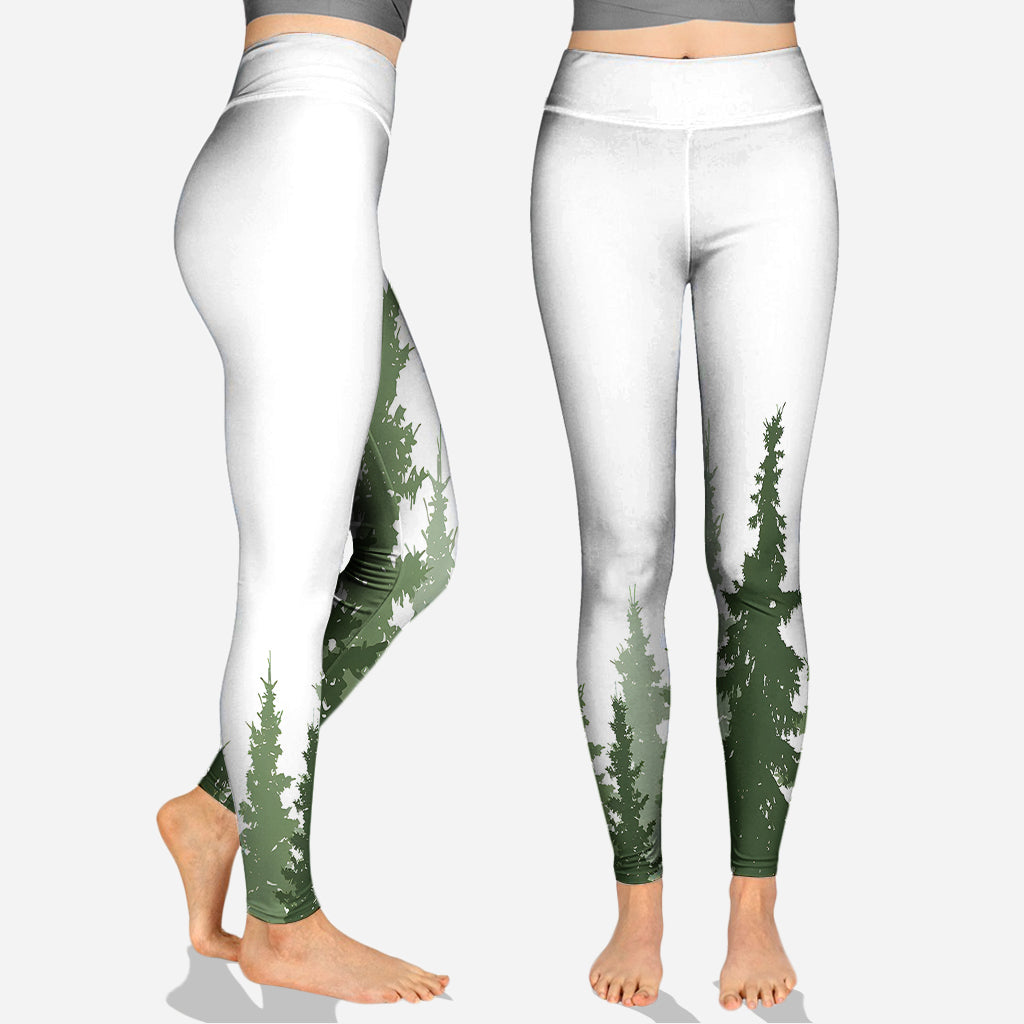 And Into The Forest I Go - Personalized Camping Hoodie and Leggings