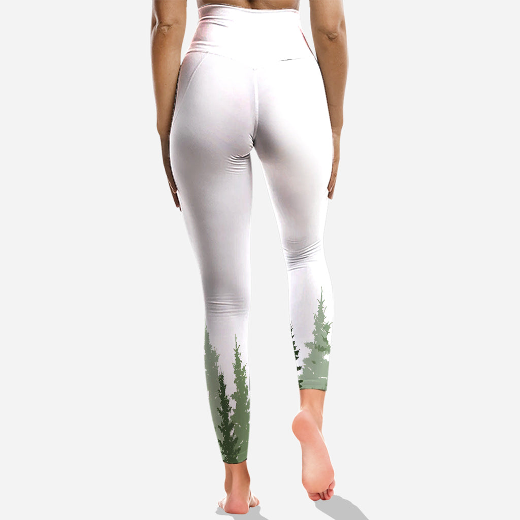 And Into The Forest I Go - Personalized Camping Hoodie and Leggings