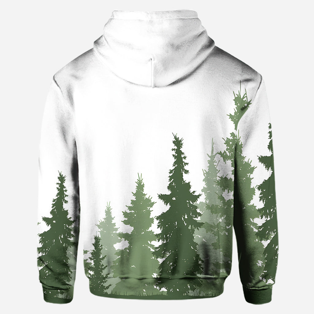 And Into The Forest I Go - Personalized Camping Hoodie and Leggings