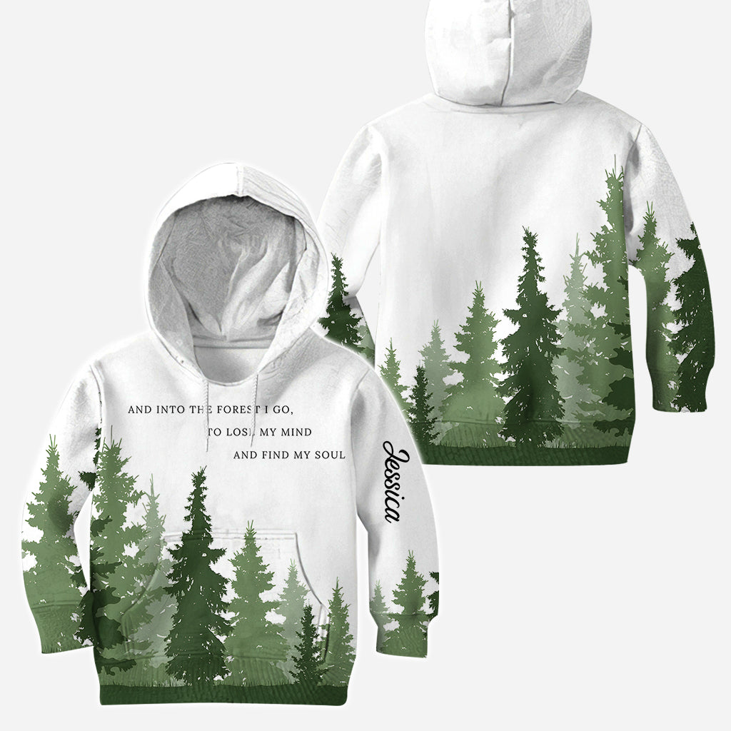 And Into The Forest I Go - Personalized Camping Hoodie and Leggings