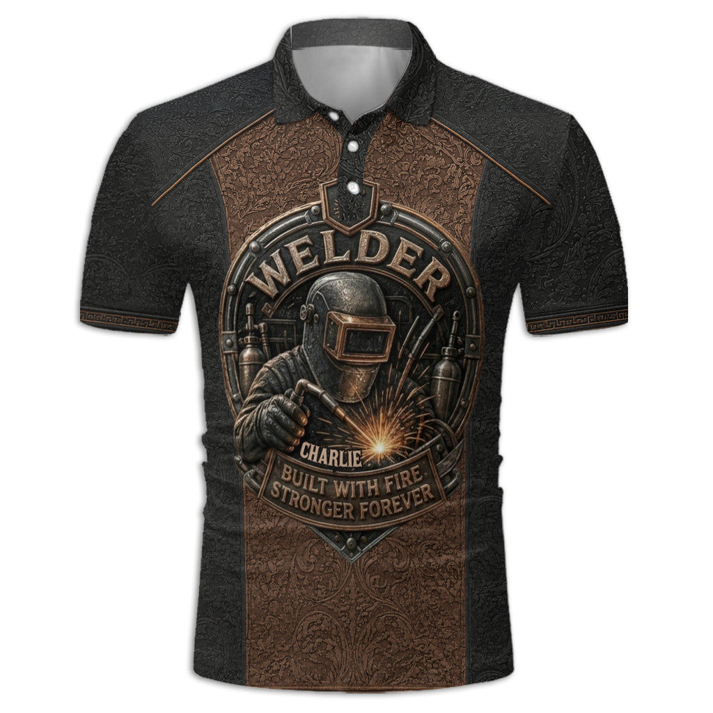 Proud Welder - Personalized Welder Polo Shirt