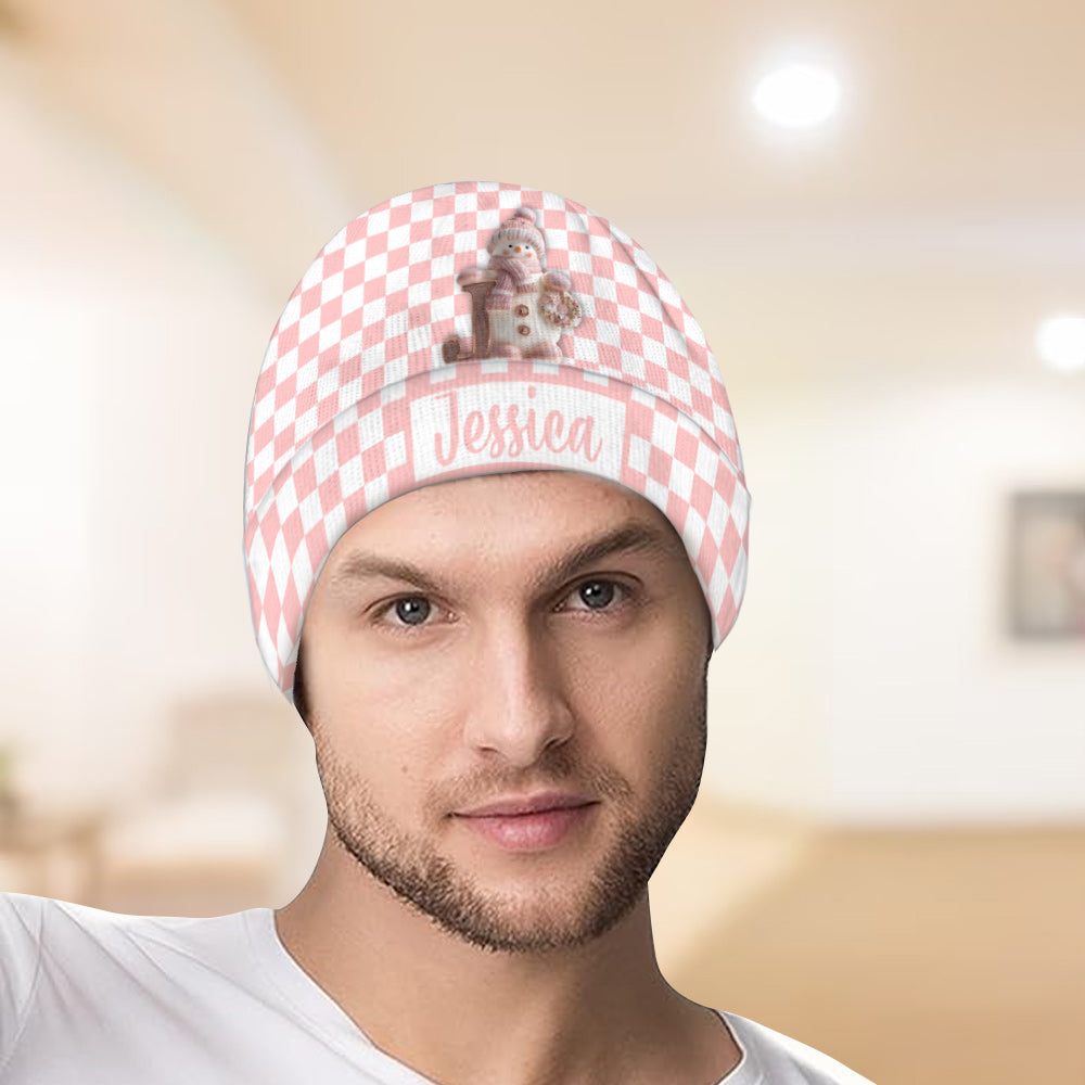 Christmas Time - Personalized Christmas Beanie Hat