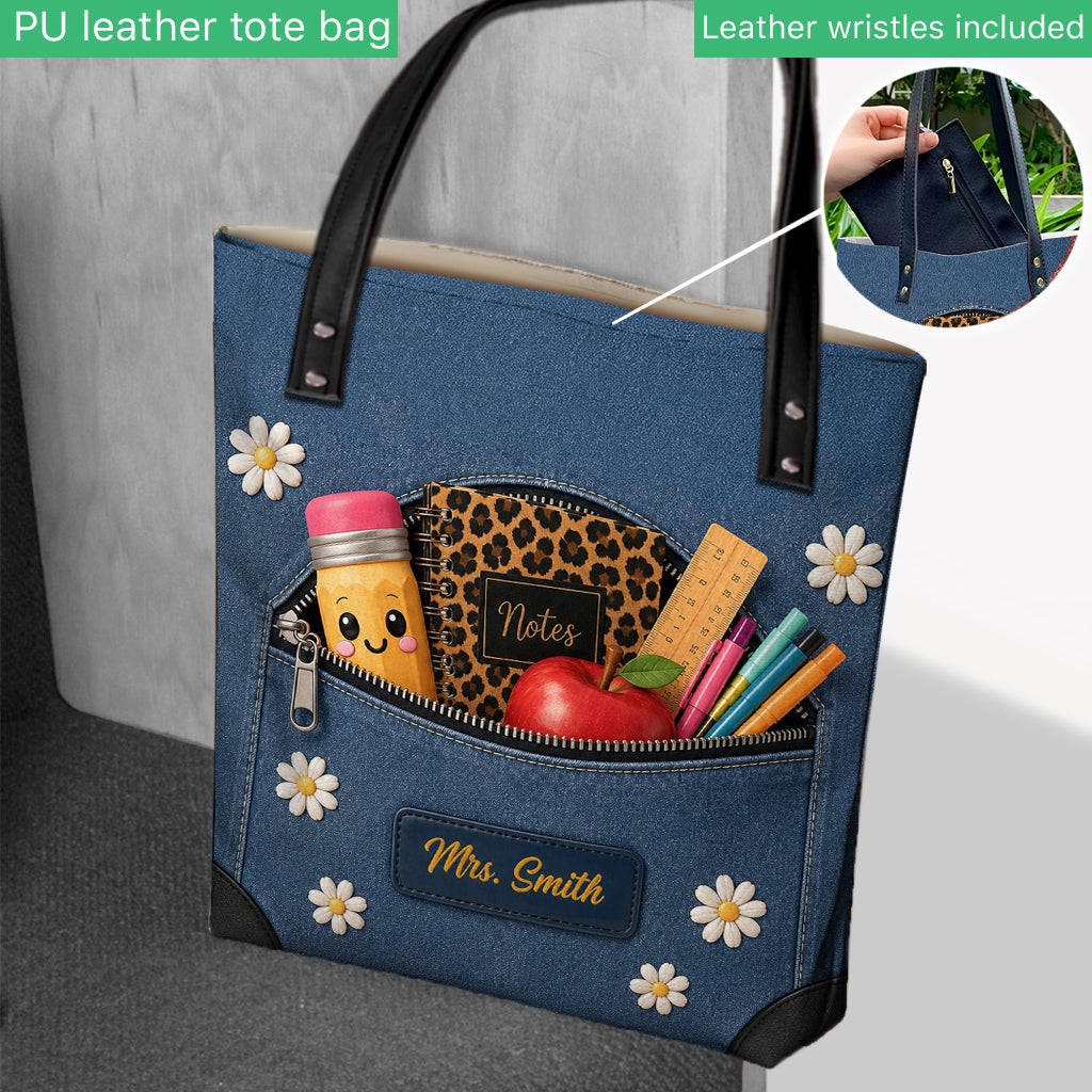 Teacher Life - Personalized Teacher Tote Bag