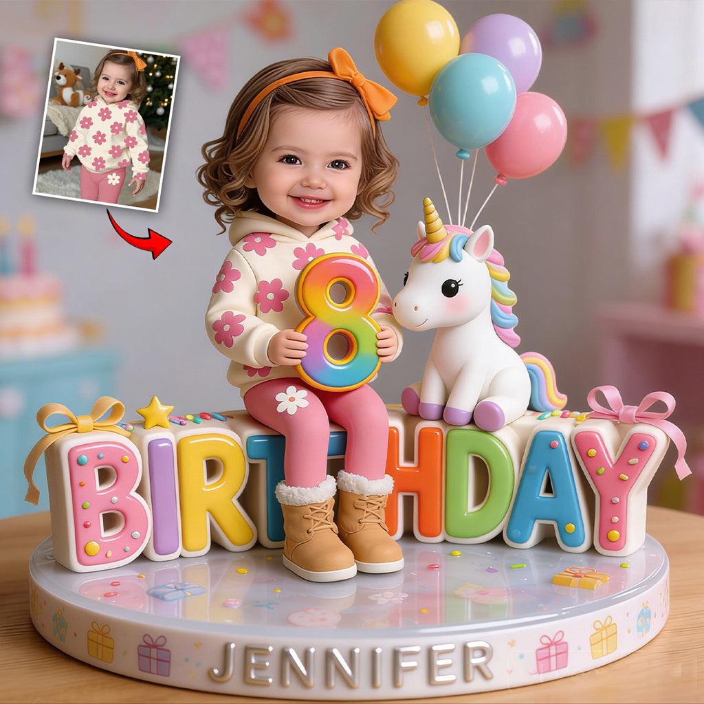 Custom Any Photo - Personalized Kid Custom Shaped Acrylic Plaque