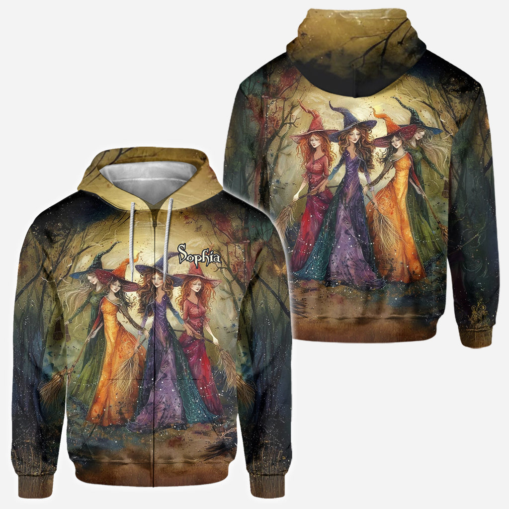 Beautiful Witches - Personalized Witch All Over Shirt