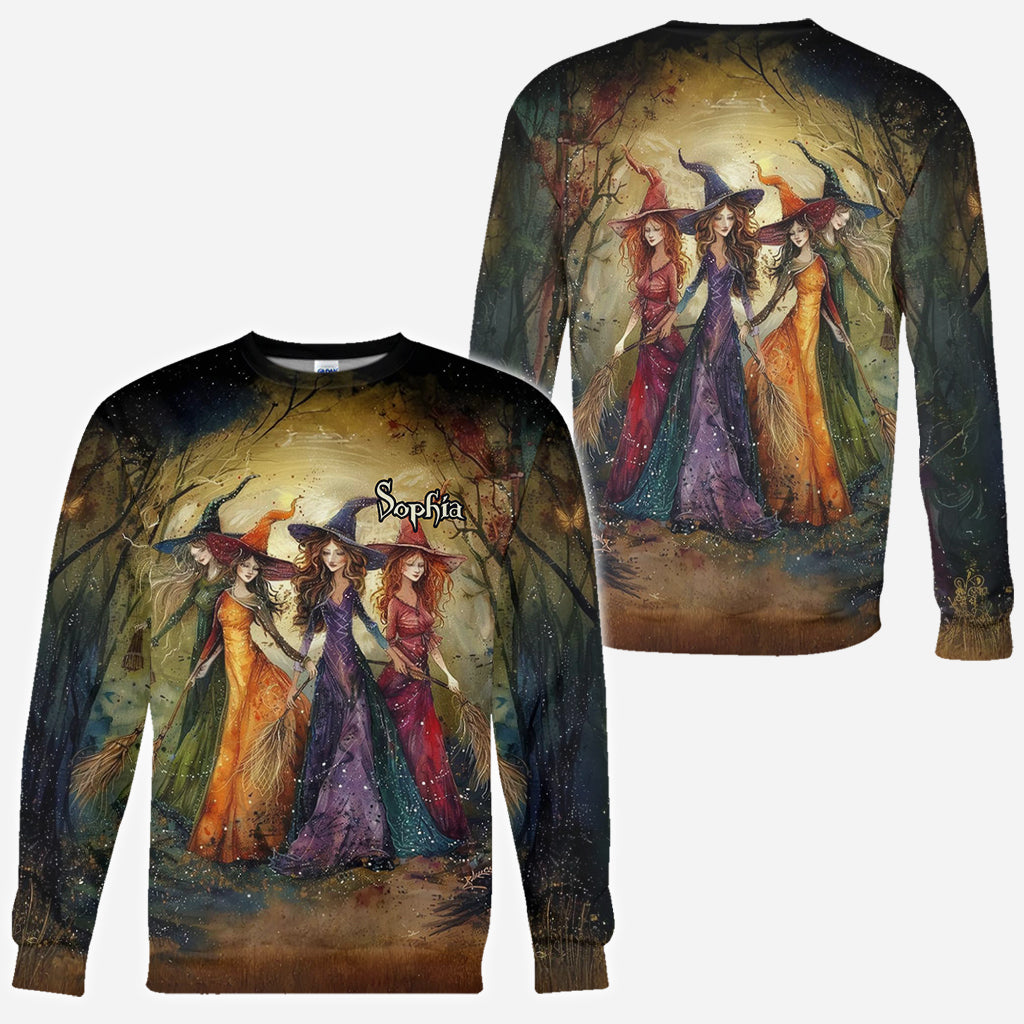 Beautiful Witches - Personalized Witch All Over Shirt