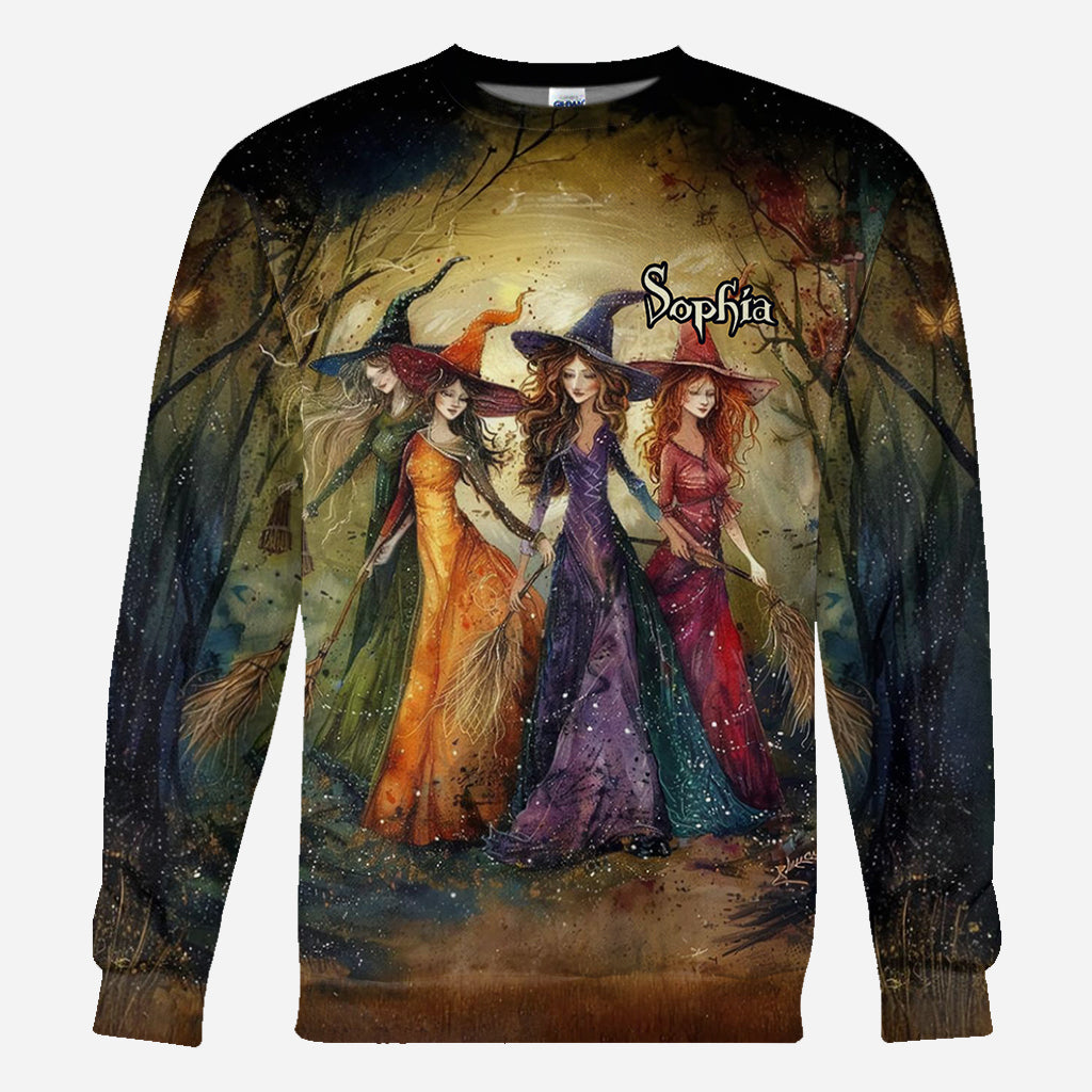 Beautiful Witches - Personalized Witch All Over Shirt