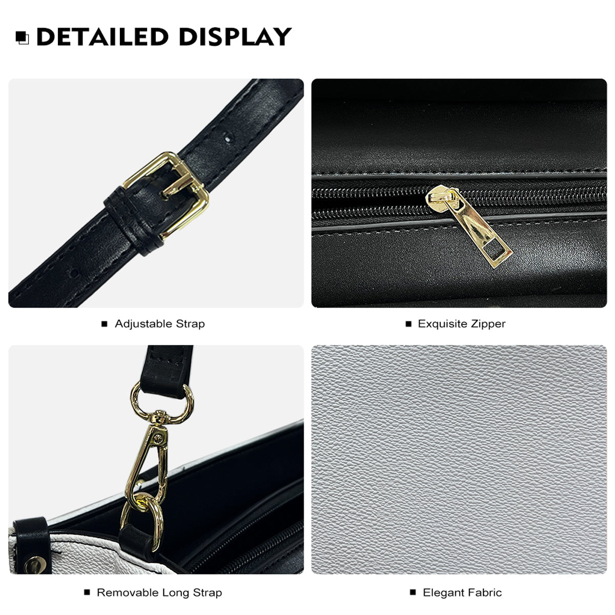 Love Highland Cow - Personalized Highland Cow Leather Handbag & Leather Long Wallet